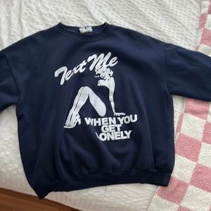 Lonely ghost ghosted garment one of a kind